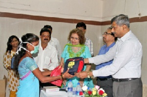 Figure 4 Distribution of Nutritional Kit through fund raising